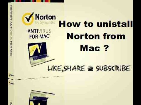 uninstall norton antivirus for mac
